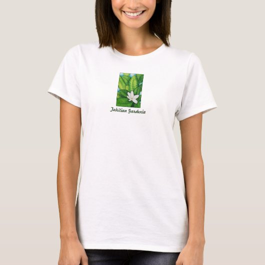 Tahitian Gardenia T-shirt (Voorkant)