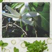 Tahitian Gardenia Theedoek (Gevouwen)