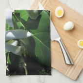 Tahitian Gardenia Theedoek (Quarter Fold)