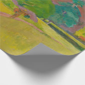 Tahitian Landscape (door Paul Gaugin) Cadeaupapier (Hoek)