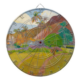 Tahitian Landscape (door Paul Gaugin) Dartbord