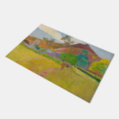 Tahitian Landscape (door Paul Gaugin) Deurmat (Schuin)