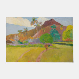 Tahitian Landscape (door Paul Gaugin) Deurmat