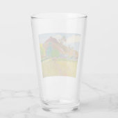 Tahitian Landscape (door Paul Gaugin) Glas (Achterkant)