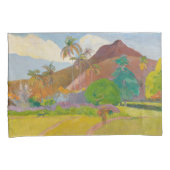 Tahitian Landscape (door Paul Gaugin) Kussensloop (Voorkant-Rechts)