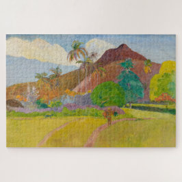 Tahitian Landscape (door Paul Gaugin) Legpuzzel