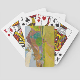 Tahitian Landscape (door Paul Gaugin) Pokerkaarten