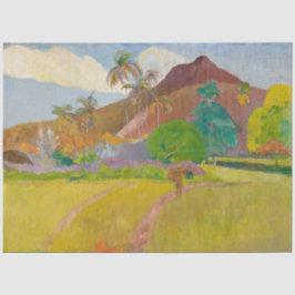 Tahitian Landscape (door Paul Gaugin) Tissuepapier