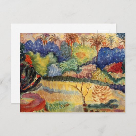 Tahitian Landscape - Gauguin Briefkaart (Voorkant / Achterkant)