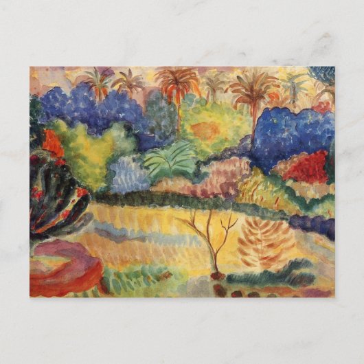 Tahitian Landscape - Gauguin Briefkaart (Voorkant)
