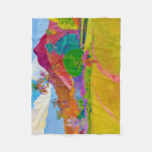 Tahitian Landscape, Gauguin Fleece Deken (Voorkant)