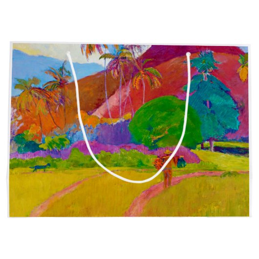 Tahitian Landscape, Gauguin Groot Cadeauzakje (Achterkant)