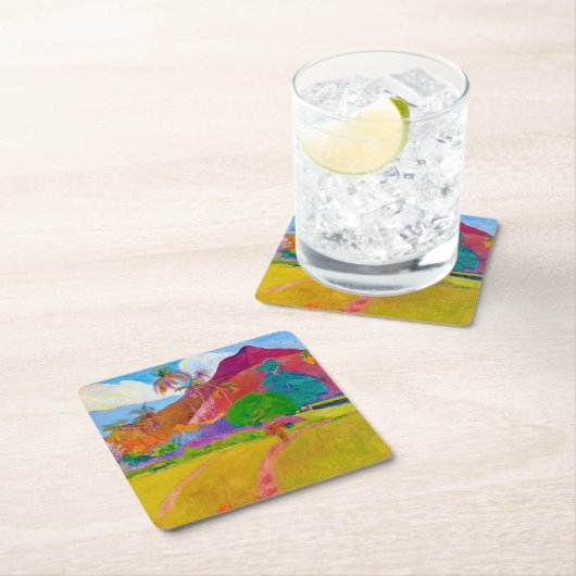 Tahitian Landscape, Gauguin Kartonnen Onderzetters (Insitu)