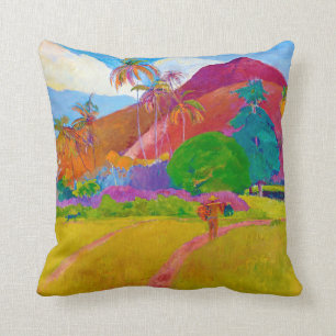 Tahitian Landscape, Gauguin Kussen
