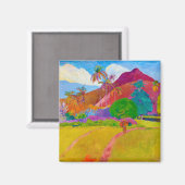 Tahitian Landscape, Gauguin Magneet (Voorkant / Achterkant)