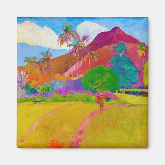 Tahitian Landscape, Gauguin Magneet (Voorkant)
