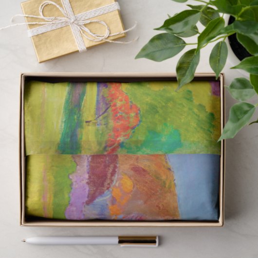 Tahitian Landscape, Gauguin Tissuepapier (Geschenk)