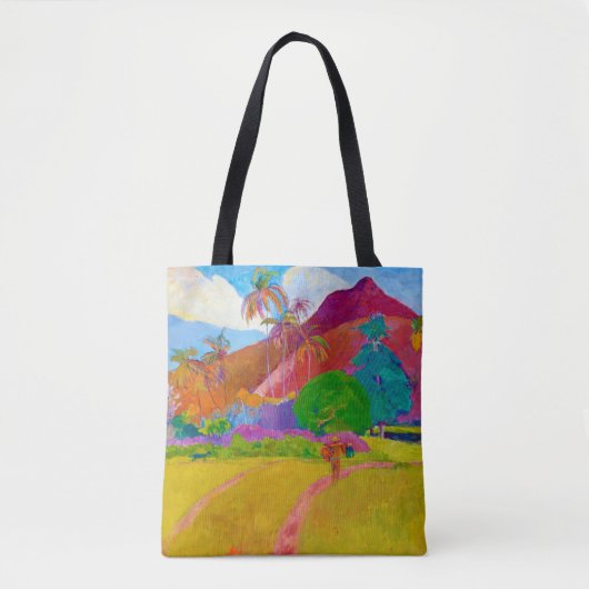 Tahitian Landscape, Gauguin Tote Bag (Voorkant)