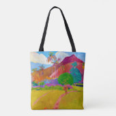 Tahitian Landscape, Gauguin Tote Bag (Achterkant)