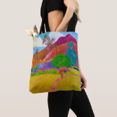 Tahitian Landscape, Gauguin Tote Bag (Dichtbij)
