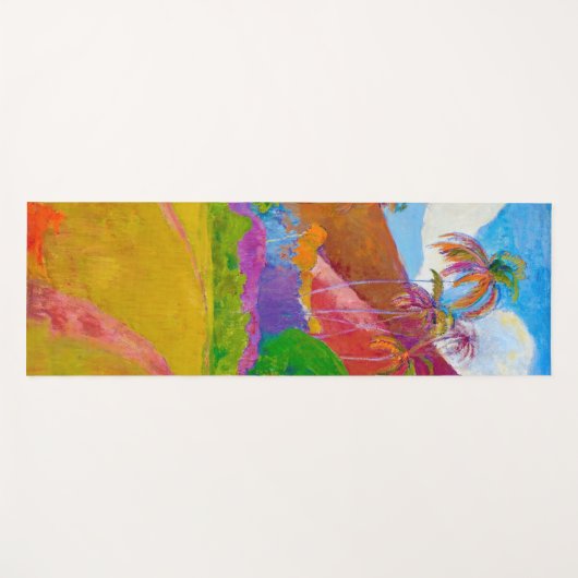 Tahitian Landscape, Gauguin Yogamat (Voorkant (horizontaal))