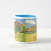 Tahitian Landscape, Mountains Tahiti, Paul Gauguin Mok (Midden)