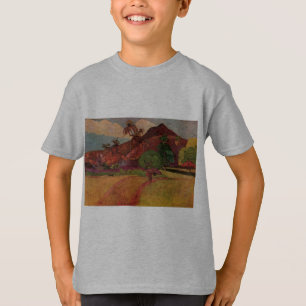 Tahitian Landscape van Paul Gauguin (1893) T-shirt