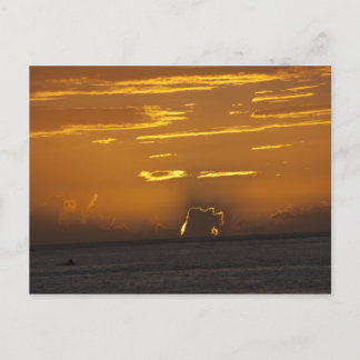 Tahitian Sunset Briefkaart