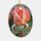 Tahitian Sunset Roos Ornament (Achterkant)