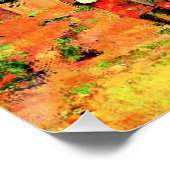 Tahitian Village, beroemd schilderij van Paul Gaug Perfect Poster (Hoek)