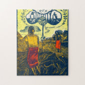 Tahitian Women and Dog, Gauguin Legpuzzel (Verticaal)