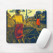 Tahitian Women and Dog, Gauguin Muismat (Met muis)