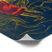 Tahitian Women and Dog, Gauguin Poster (Hoek)