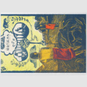 Tahitian Women and Dog, Gauguin Tissuepapier (Voorkant)