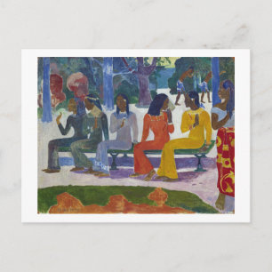 Tahitian Women, Gauguin Briefkaart