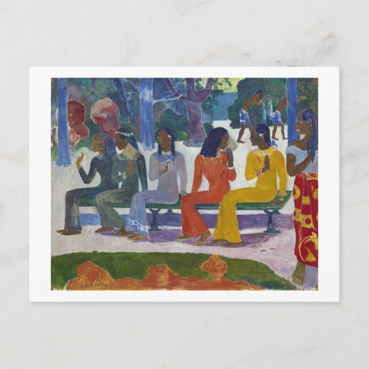 Tahitian Women, Gauguin Briefkaart (Voorkant)