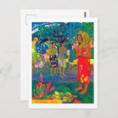 Tahitian Women, Gauguin Briefkaart (Voorkant / Achterkant)