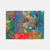 Tahitian Women, Gauguin Fleece Deken (Voorkant (Horizontaal))