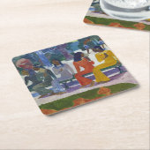 Tahitian Women, Gauguin Kartonnen Onderzetters (Schuin)