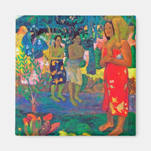 Tahitian Women, Gauguin Magneet (Voorkant)