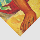 Tahitian Women, Gauguin Tissuepapier (Detail)