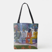 Tahitian Women, Gauguin Tote Bag (Achterkant)