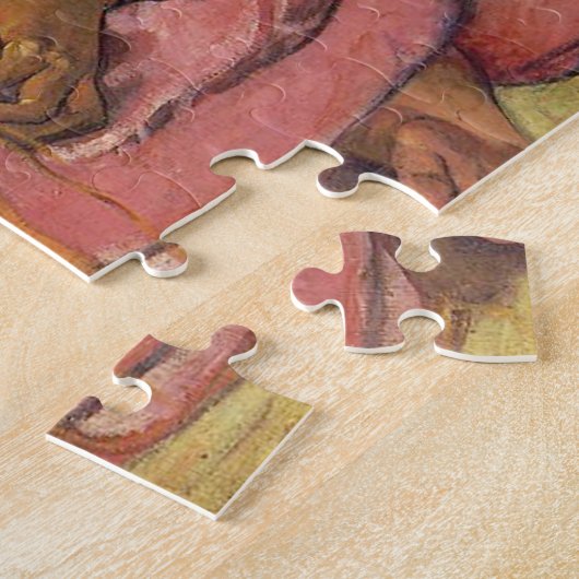 Tahitian Women on the Beach - Paul Gauguin Legpuzzel (Zijkant)