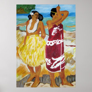 Tahitian Women Print