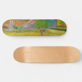 Tahitisch landschap (door Paul Gaugin) Persoonlijk Skateboard (Horizontaal)
