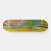 Tahitisch landschap (door Paul Gaugin) Persoonlijk Skateboard (Horizontaal)