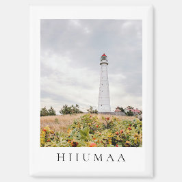 Tahkuna-vuurtoren op het eiland Hiiumaa, Estland Magneet