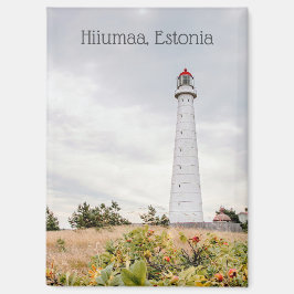 Tahkuna-vuurtoren op het eiland Hiiumaa, Estland Magneet