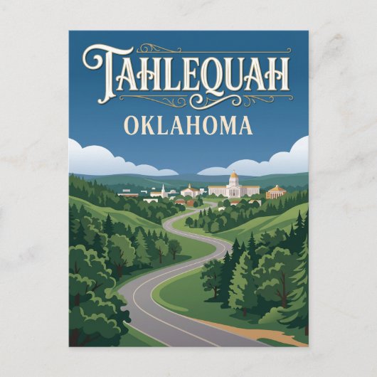 Tahlequah VS Briefkaart (Voorkant)