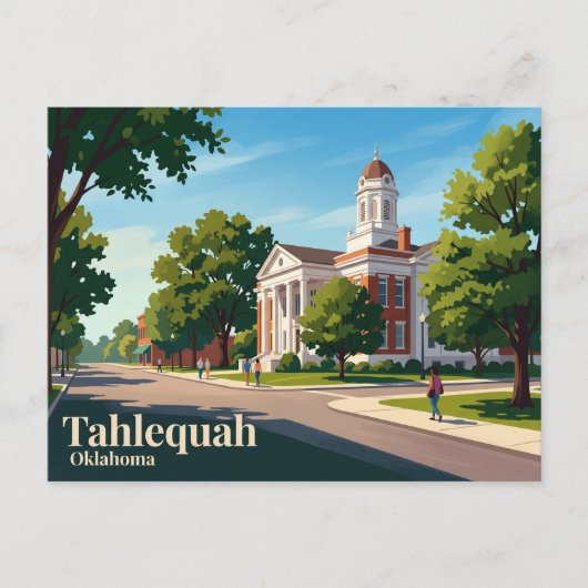 Tahlequah VS Briefkaart (Voorkant)